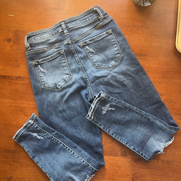 KanCan Blue Distressed Jeans - Picture 2 of 3